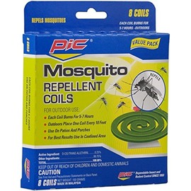 Pic C-8-24 8-Pack Mosquito Repellent Coils (3 x 8 packs)