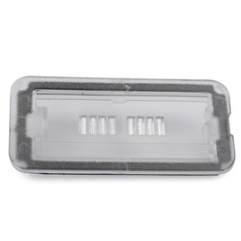 ROBUST Car Rear Number Plate Lamp Light Clear Lens Cover Replacement for Fiat 500 2007-2022 Abarth 500 2007-2022 51800482