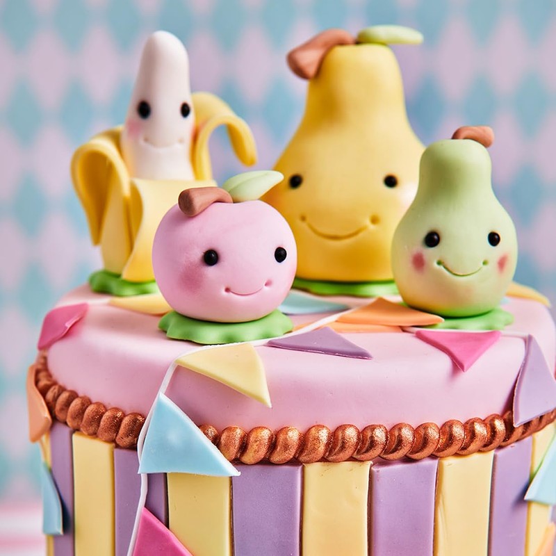 FunCakes Pasta di Zucchero Fancy Violet: facile da usare, liscia,