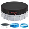 14Ft Round Pool Cover, Solar Covers for Above Ground Pools,