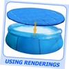 Operitacx Set Pool Blanket Pool Round Swimming Pool Cover Pool