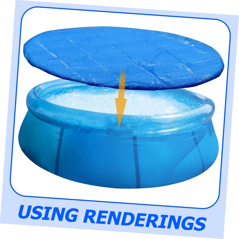Operitacx Set Pool Blanket Pool Round Swimming Pool Cover Pool