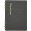 Nakabayashi 65816 Logical Prime Cuaderno W-Ring A6, cuadrícula rayada, 0.2