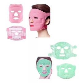 Mascarilla Gel Turmalina+ Mascarilla Hielo Hidrogel Frío Cal