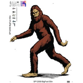 Wet Paint SP12059 Big Foot BigFoot Cardboard Cutout Stand