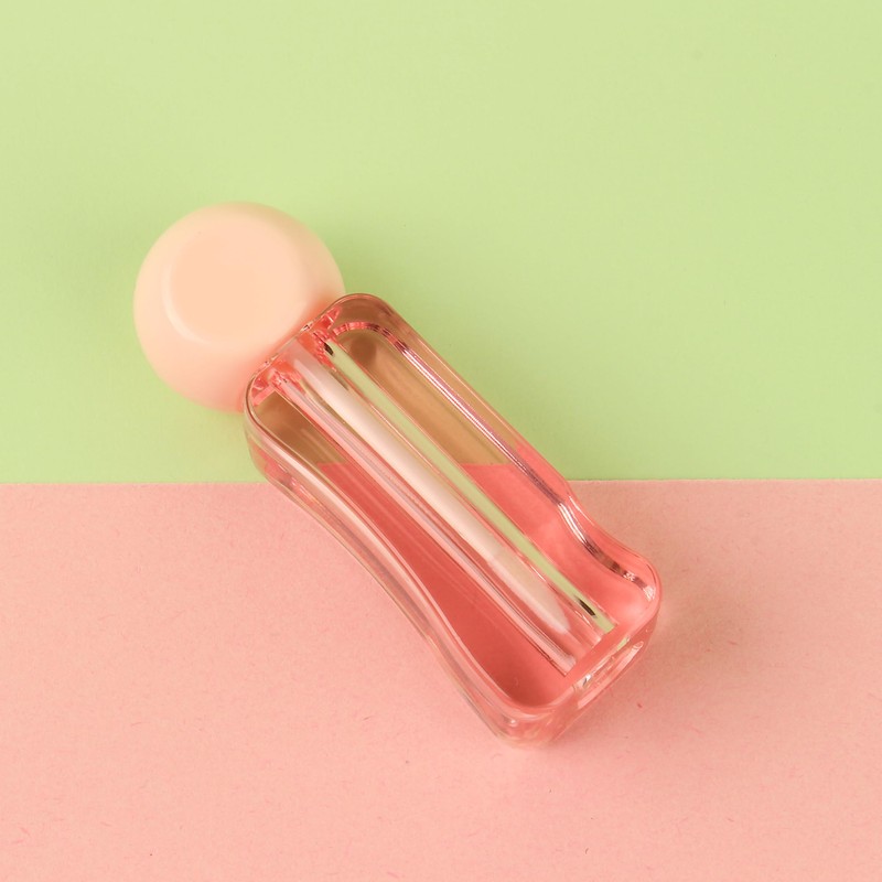 COSIDEA 20pcs Cute irregularly shaped 3ml 0.1oz Rose Empty lip