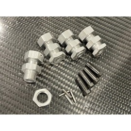 GM Aluminum 17 mm hex Extension Widener Kit for Arrma Granite 3S BLX Si