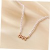SAFIGLE Angel Digital Necklace Choker Design Aesthetic Pendant Chain for