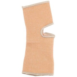 Rolyan 61812 Foot & Ankle Compression Knit Ankle Sleeve with Open Toe & Heel Knit Fabric for Ankle Support, Small