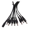 Security-01 2-Pack 1 to 8 Way DC Power Splitter Cable,