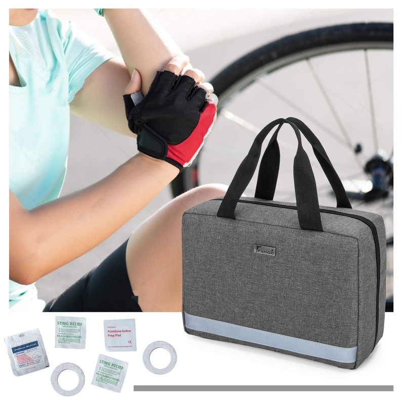 Trunab - Bolsa portátil médica para uso doméstico, Gris