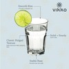 Vikko Drinking Glasses, 11.5 Ounce Glass Cups, Durable Glasses Drinking