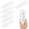 Giantree 6 Pack Self Adhesive Power Strip Holder, Power Strip