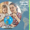 Next Level stuff Light-Up World Globe – Spin, Learn, and
