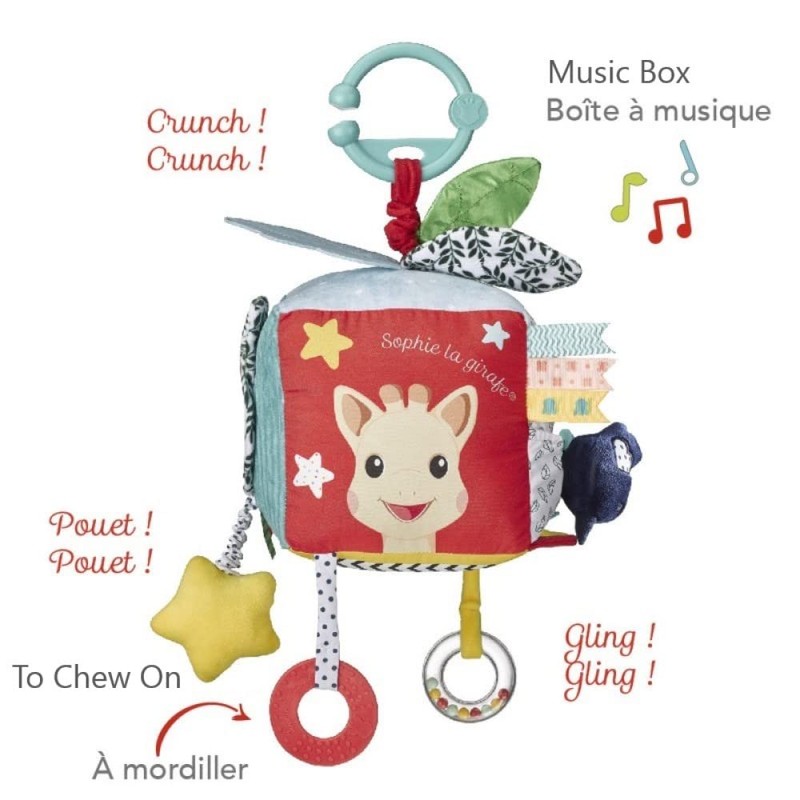 Sophie la Girafe VUI230853 Sensory Toy, Black