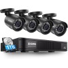 ZOSI 5MP 8CH 3K Lite CCTV Security Camera System AI