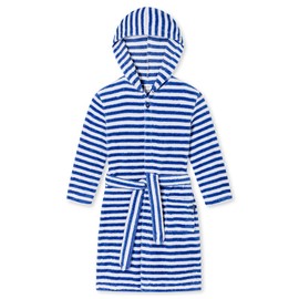 Schiesser Boys Bathrobe Bathrobe, Dark blue stripes