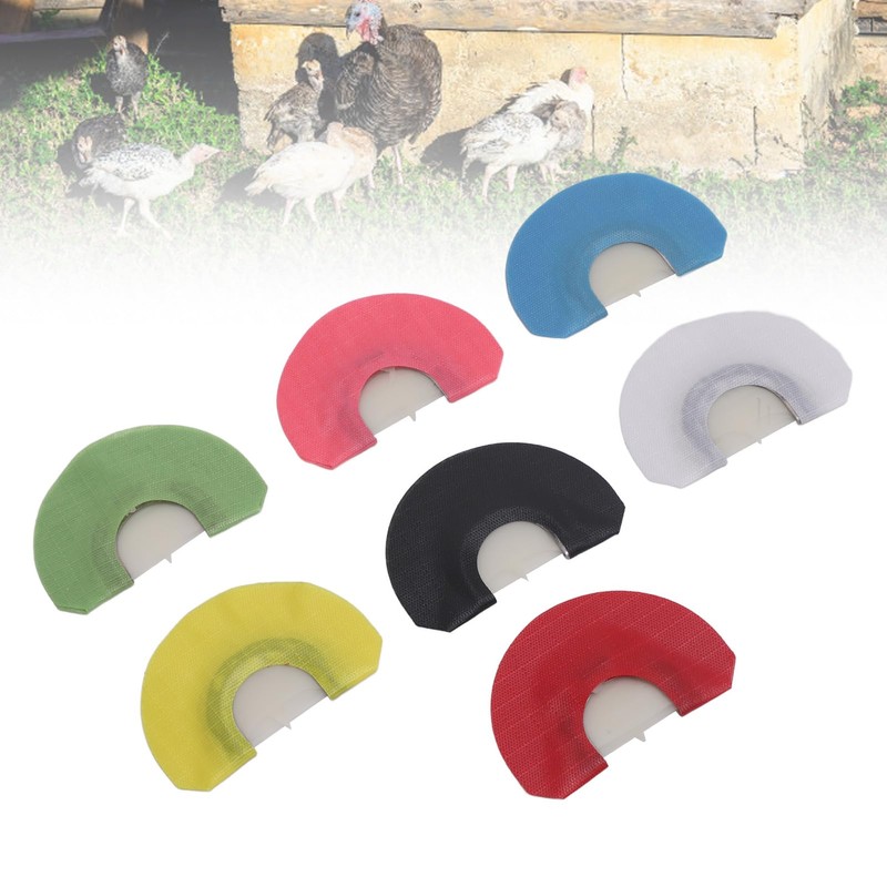 Turkey Mouth Call 7 Colors Easy to Use Comfortable Diaphragm