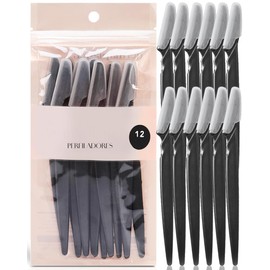 Triko Set de 12 Herramientas de Dermaplaning, Kit de Depilación Facial, Maquinillas de Afeitar, Facial para Mujeres y Hombres, Perfilador de Cejas y Rostro, Afeitadora Facial Precisa y Multifuncional