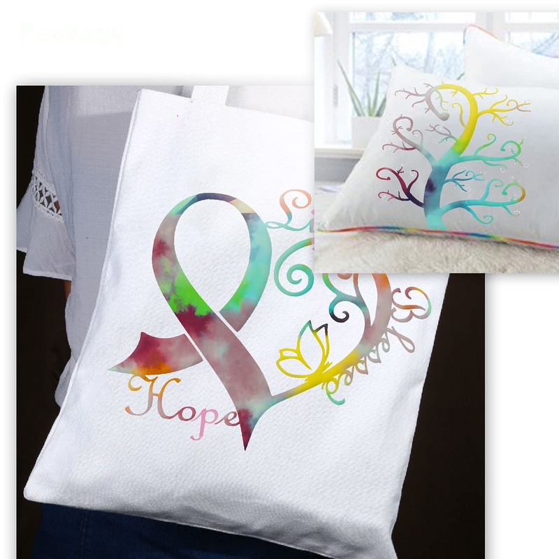 Rainbow Tie Dye HTV Heat Transfer Vinyl by KISSWILL -