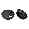 uxcell 2Pcs Cable Hole Cover 3 Inch/80 mm ABS Desk