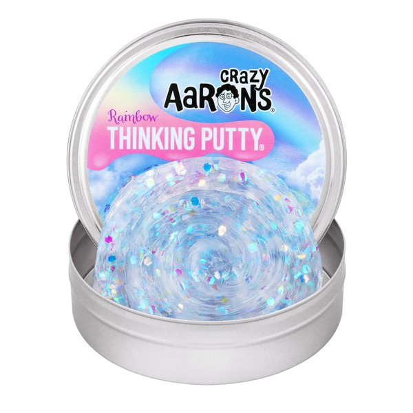 Crazy Aaron's® Rainbow Thinking Putty® - Multicolored Glitter and Shimmer