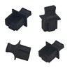 PDETVEO 20PCS RJ45 Port Dust Covers, Plastic Network Protector Caps