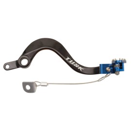 Tusk Aluminum Brake Pedal Blue Tip Fits YAMAHA YZ65 YZ85 YZ85LW 1392080029