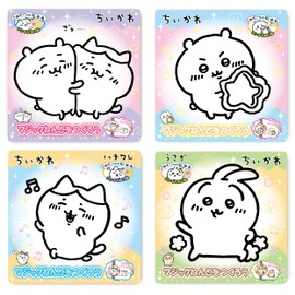 Chiikawa Magic Nendor's 4-Piece Set (Chiikawa & Hachiwale, Chiikawa, Hachiware, Rabbit) CH1205-SET