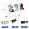 CAIYOULE 3 in 1 Mini Picture Frame for 3-inch Films,