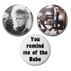 Set of 3 Jareth"Labyrinth" Bowie Button Badges (25mm) - MADE