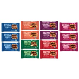 Whole Wheat Fig Bars, Variety Pack - Ultimate Healthy Stone Ground Whole Wheat Fig Bar (14 COUNT) Variety Pack Sampler, All Natural NON GMO Snack Food
