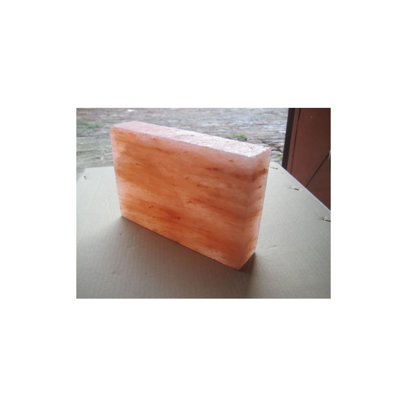 Himalayan Salt Block - 4x8x0.75in Pink Salt Serving Plate