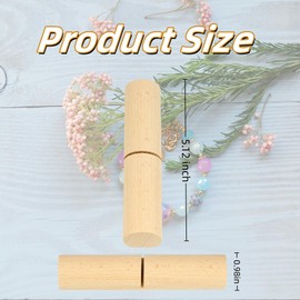 QSYZAIL Knot Grippers Tool for Silicone Beads - Wood Tightening Tool Knot Grippers for DIY Craft,Bracelets/Wristlets/Keychains,Jewelry Making