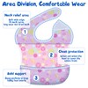 CUXFLS Mess Proof Baby Bibs, Waterproof Baby Apron for Boy