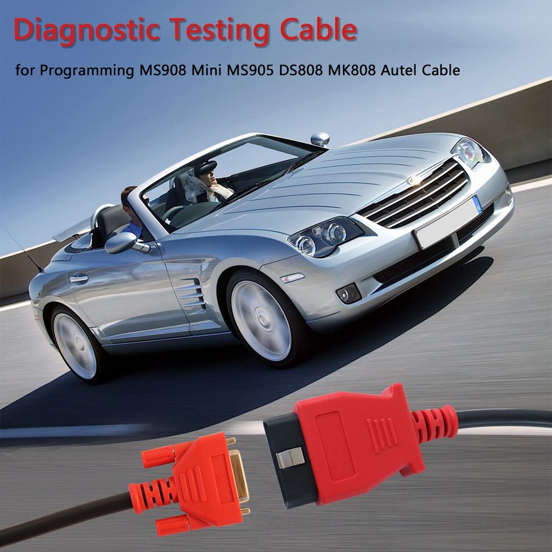 GZZTORES Main Test Cable for Programming Autel MaxiSys MS908P Cable