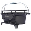 ESPIDOO Fudajo Portable Outdoor Grill: Metal Charcoal BBQ with Foldable
