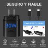 48w Cargador Auto Carga Rápida Y 30w Cargador Carga Rápida