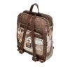 Anekke 3 Compartments Multi Compartment Large Capacity Backpack 28/31/11 cm