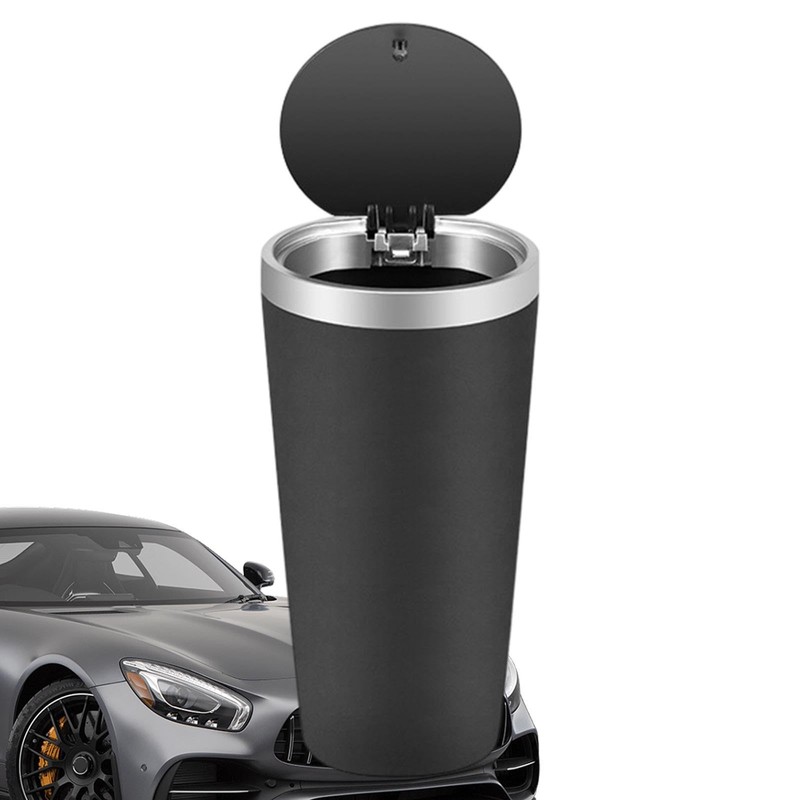 Trash Can for Car - 800ml Cup Holder Trash Bin