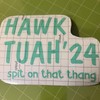 Hawk Tuah Sticker - Color: Mint