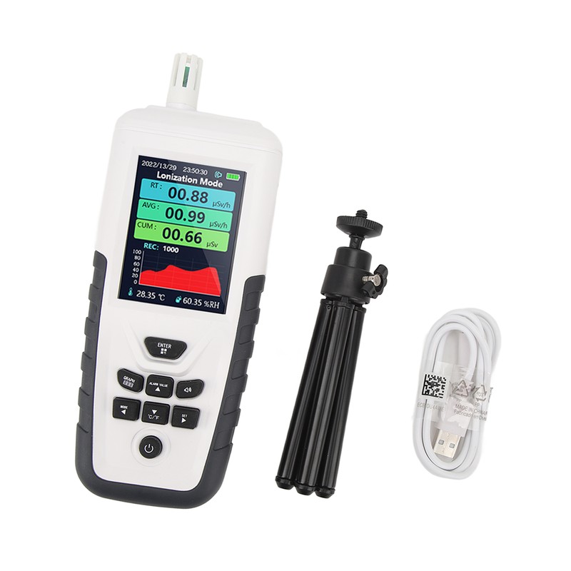3.2in LCD Screen Nuclear Radiation Detector Professional Geiger Counter Radiation