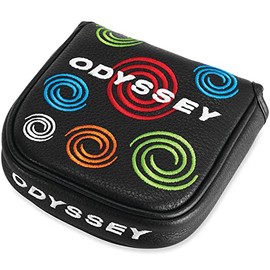 Odyssey Golf Tour Swirl Putter Headcovers (Tour Swirl, Mallet Small, Black 18)