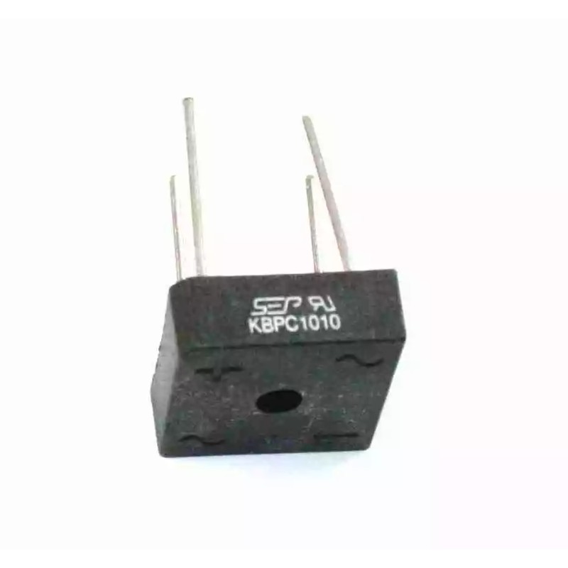 Unbranded 5pcs kbpc1010 10A 1000V AC Single Phase Square Diode