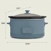 bella 6.0 Qt Programmable Slow Cooker, EverGood™ Ceramic Nonstick Coating,