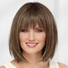 Paula Young Dahlia VersaFiber Wig Heat-Stylable Bob Wig with Razor-Cut