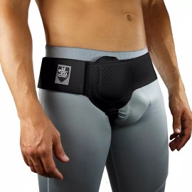 Everyday Medical Inguinal Hernia Support Belt for Men I Fits Left or Right Side I Post Surgery...
