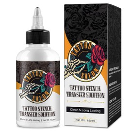 FONPOO Tattoo Transfer Gel, 150 ml Durable and Clear Tattoo Transfer Cream, Tattoo Stencil Accessories for Tattoo Transfer Machine Tattoo Accessories