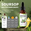 Soursop Bitters Liquid Drops with Vitamin C, D3, B6, Soursop