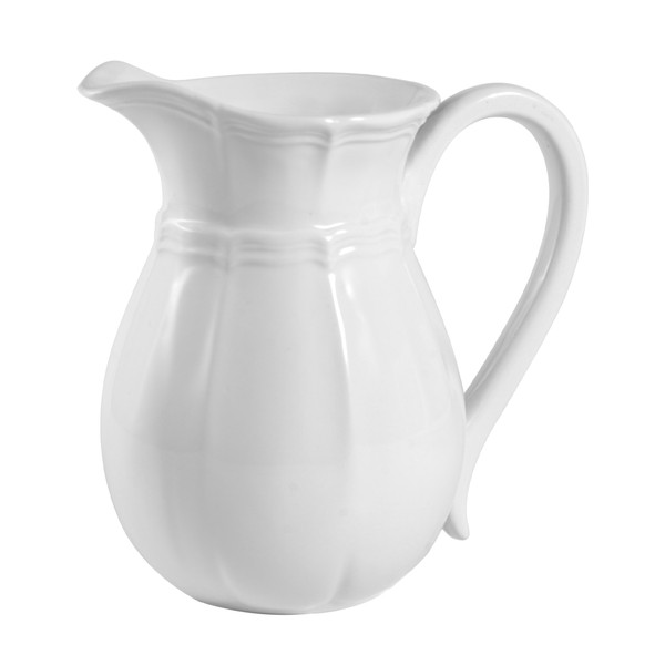 Mikasa French Countryside Pitcher, 47-Ounce, Ivory -